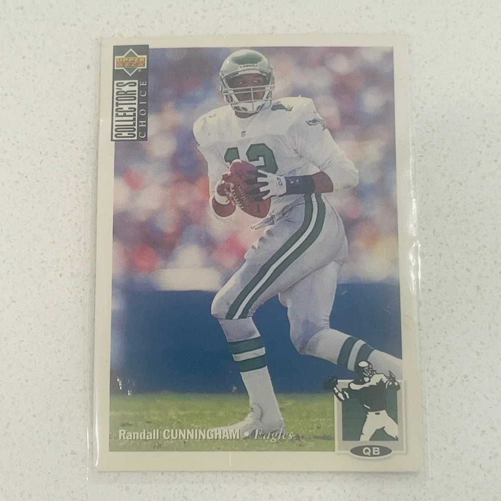 1994 Upper Deck Collector's Choice Randall Cunningham Philadelphia Eagles #21 QB